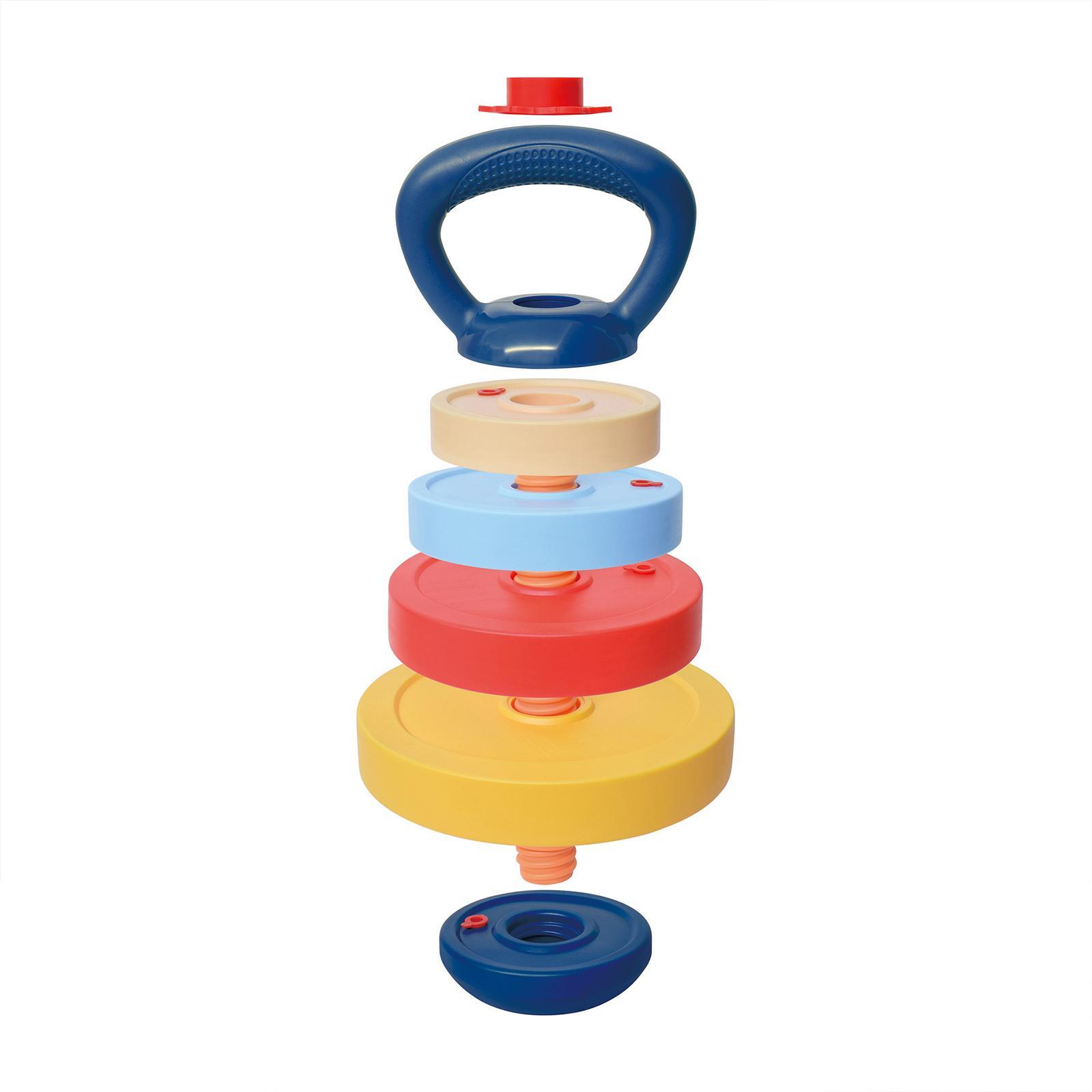 Kids Education Activities - 子供向けケトルベル・ダンベル・スポーツ用品セット。知育玩具として、子供の学習や遊びに役立つ、手指の巧緻性を養うための道具。