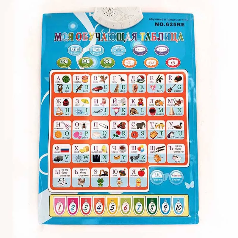 ロシア語の言語の電子赤ちゃんのアルファベット,赤ちゃんのため - Abc Kids Early Education のレビューと価格