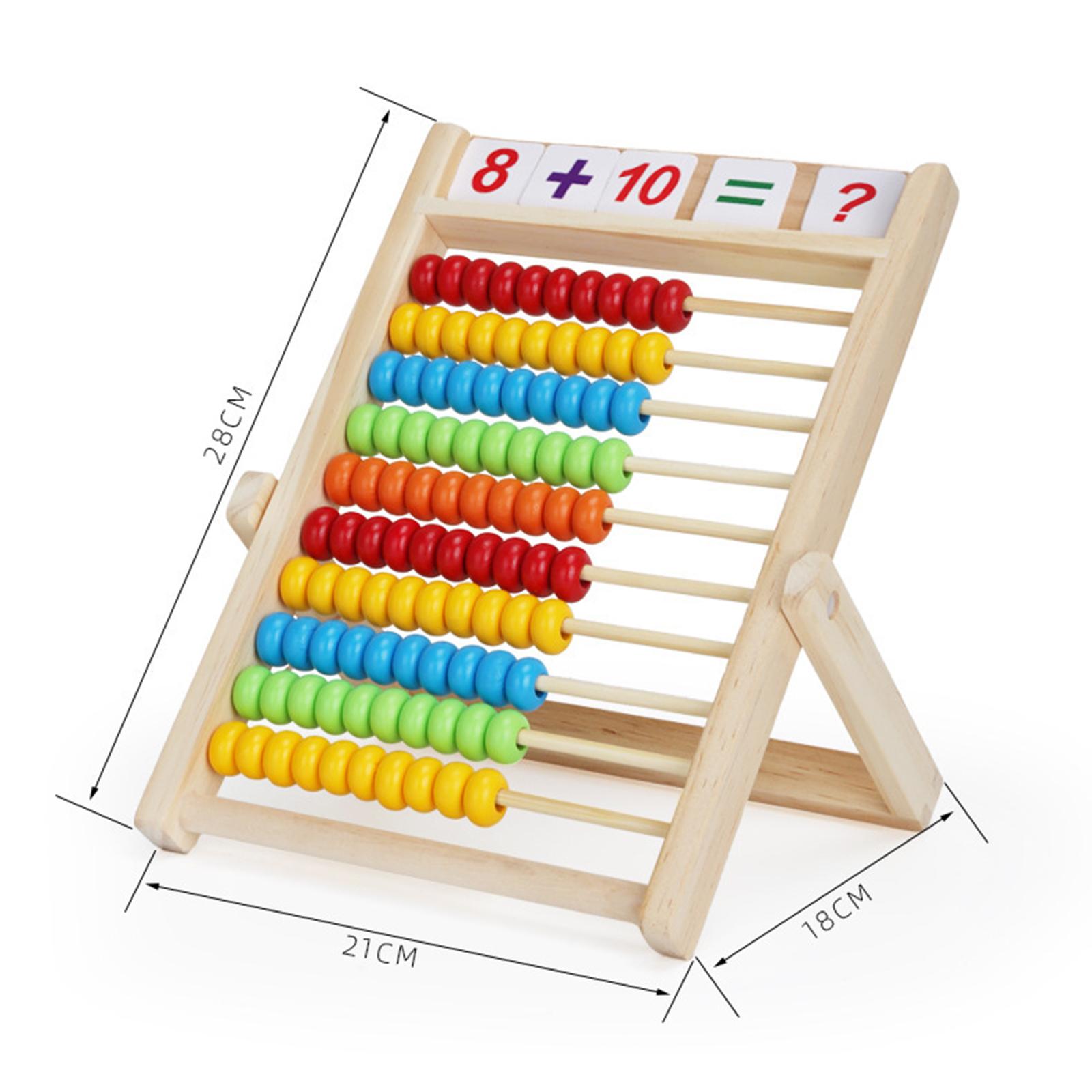 知育玩具 木製そろばん 数遊びフレーム 3歳児向け モンテッ - Kids Education Number のレビューと価格